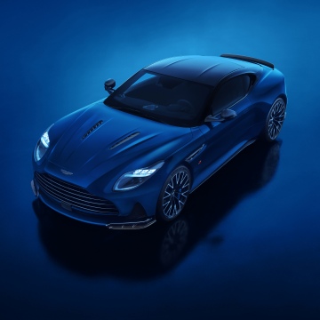 Aston Martin DB12 S, 8K, 2025, 5K, Blue aesthetic, Blue car, Super tourer