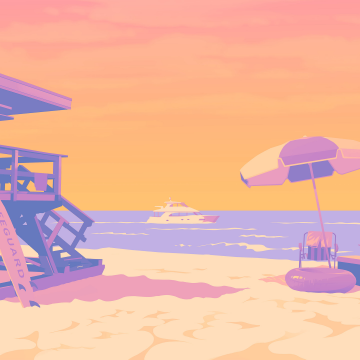 Vice City, Grand Theft Auto VI, 2026 Games, GTA 6, Beach