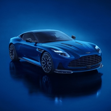 Aston Martin DB12 S, 2025, 5K, 8K, Blue aesthetic, Blue car, Super tourer