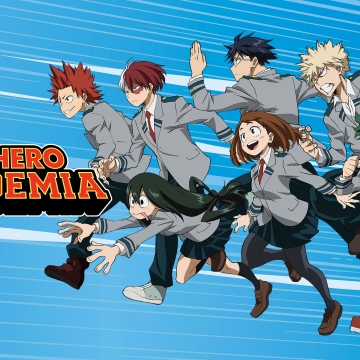 My Hero Academia, Anime poster, Izuku Midoriya, Anime series, Character poster