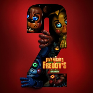 Five Nights at Freddy's 2, 2025, 5K, 2025 Movies, Dark red