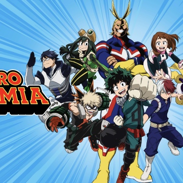 My Hero Academia, Season 2, Anime poster, Izuku Midoriya