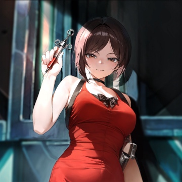 Ada Wong, Goddess of Victory: Nikke, Resident Evil, Anime girl
