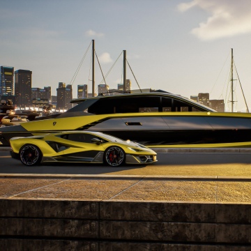 Tecnomar Lamborghini 101 Super yacht, Lamborghini Fenomeno