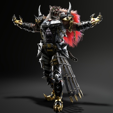 Tekken 8, Armor King, 5K, 8K, Dark background