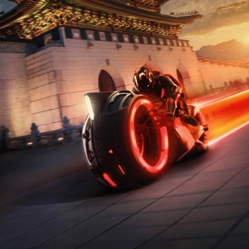 Tron: Ares, Light Cycle, 2025 Movies, 5K