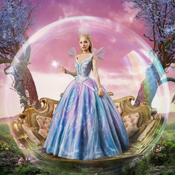 Wicked: For Good, Glinda, Ariana Grande, 2025 Movies, 5K