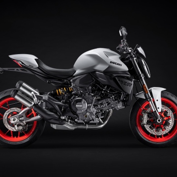 Ducati Monster V2, 2026, Dark background, 5K, Sports bikes