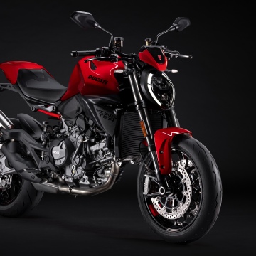 Ducati Monster Plus, 2026, Dark background