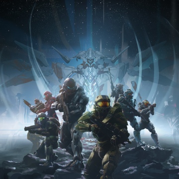 Halo 5: Guardians, Cover Art, Key Art, 5K, 8K, Master Chief