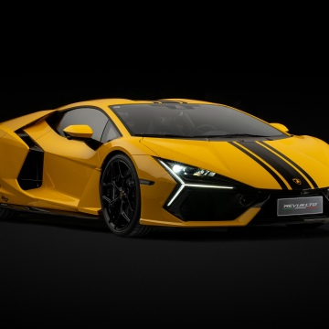 Lamborghini Revuelto, 20th Anniversary, 5K, 8K, Dark background