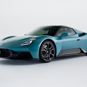 Maserati MCPURA Cielo, 8K, 2025, 5K, White background