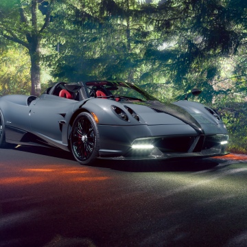Pagani Huayra Roadster, 8K, Supercars, 5K
