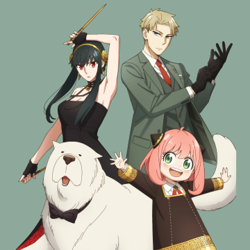 Spy x Family - Season 3, 5K, Loid Forger, Anya Forger, Yor Forger, Forger family, Anime series, Spy x Family