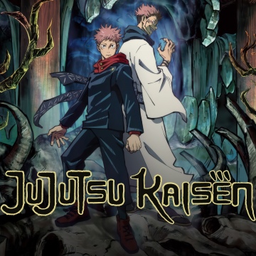 Jujutsu Kaisen, Anime poster, Yuji Itadori, Sukuna, 5K