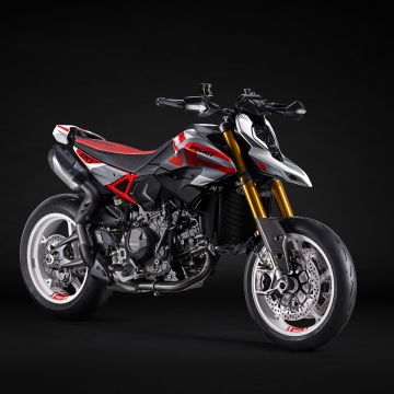 Ducati Hypermotard V2, 2026, Dark background, 5K