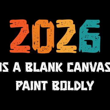 2026 New Year, Black background, Happy New Year 2026, 5K
