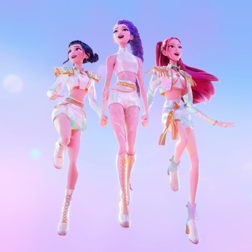 What It Sounds Like, KPop Demon Hunters, 5K, Mira (Huntrix), Zoey (Huntrix), Rumi (Huntrix)