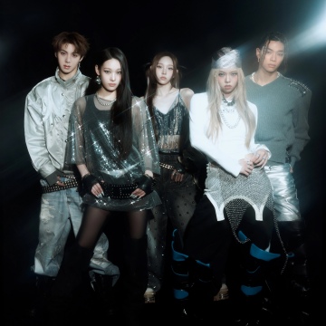 ALLDAY PROJECT, ONE MORE TIME, 5K, Dark background, K-Pop singers, Youngseo, Annie, Bailey, Tarzzan, Woochan