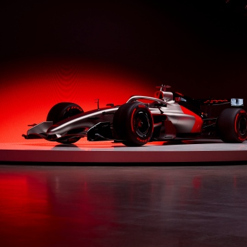 Audi R26 Concept, 2025, 5K, 8K, Dark red, Formula One cars, F1 Cars