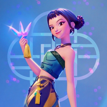 Zoey (Huntrix) iPhone wallpaper