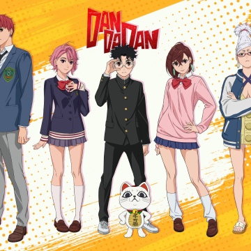 Dandadan, Characters, 5K, Momo (Dandadan), Okarun (Dandadan), Ken Takakura, Aira (Dandadan), Seiko Ayase, Turbo Granny