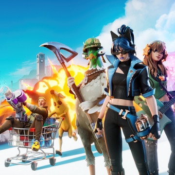 Fortnite Battle Royale, 5K, Video Game