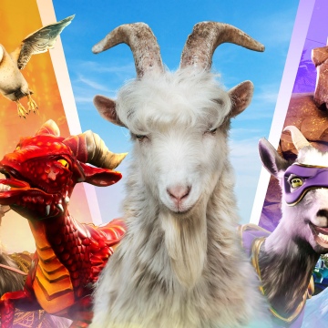 Goat Simulator 3, Key Art, Video Game
