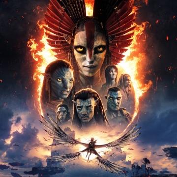 Avatar: Fire and Ash, Key Art, 2025 Movies, Movie poster