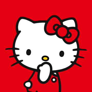 Hello Kitty, Nintendo Switch, Red background, Red aesthetic, Hello Kitty and Friends, 5K