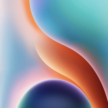 Colorful abstract, Curves, Modern design, 5K, Purple