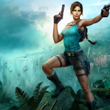 Lara Croft, Tomb Raider: Legacy of Atlantis, Key Art
