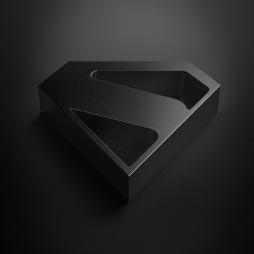 Superman, Dark aesthetic, Logo, Dark background, 5K, 8K