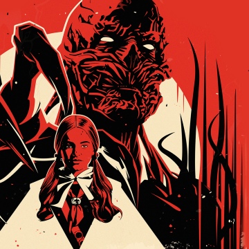 Stranger Things 5, 8K, 2025 series, Netflix series, 5K, Red background, Stranger Things, Season 5