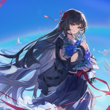 Chisa, Wuthering Waves, Anime girl, 5K