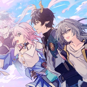 Honkai: Star Rail, Illustration, Dan Heng, Trailblazer