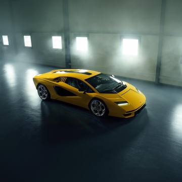 Lamborghini Countach LPI 800-4, Albert Spiess Collection, 8K, 5K, Garage