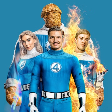 The Fantastic Four: First Steps, 8K, Superheroes, Mister Fantastic, Invisible Woman, Human Torch, 5K