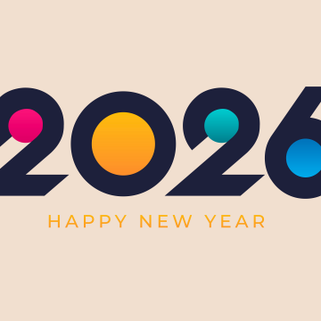 2026 New Year, Greetings, 5K, 8K, Happy New Year 2026