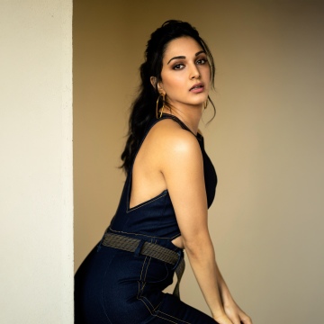 Kiara Advani, Denim outfit, Indian actress, 5K, 8K