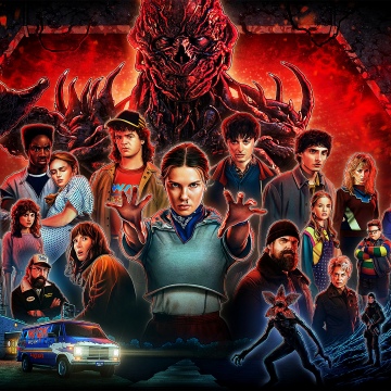 Stranger Things Season 5, Poster, 2025 series, Netflix series
