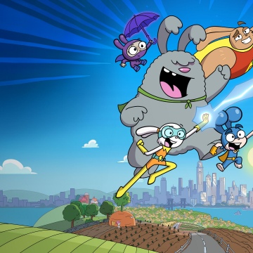 Super Duper Bunny League, Season 1, Animated series