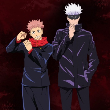 Jujutsu Kaisen, Season 1, Satoru Gojo, Yuji Itadori