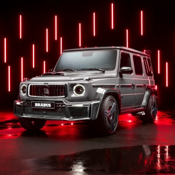 Brabus 900, Mercedes-AMG G 63, 5K, 8K, Red aesthetic, LED lighting, Super Sports SUV