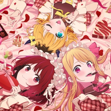 Oshi no Ko, B-Komachi, Idol, Ruby Hoshino, Mem-Cho, Kana Arima, Anime girl, Adorable, Japanese