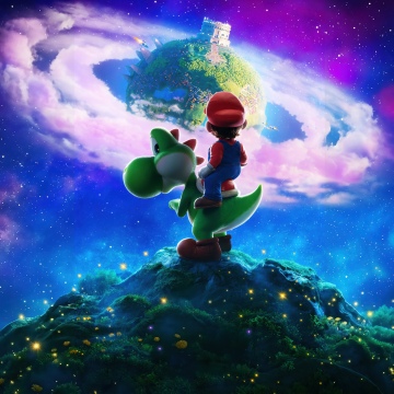 Yoshi, Mario, 5K, The Super Mario Galaxy Movie, 2026 Movies, Animation movies