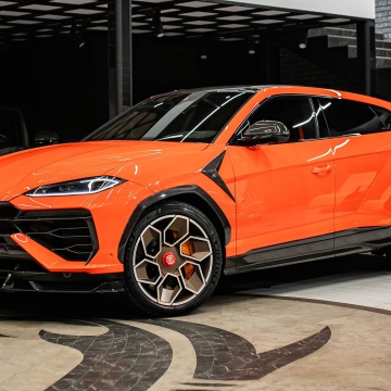 Lamborghini Urus SE, TopCar Design, Orange cars