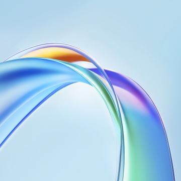 Glossy, Ribbons, Fluidic, Iridescent, Vibrant, Colorful, 5K