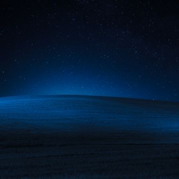 Windows XP, Landscape, Hills, Dark, Night, Blue, Stock