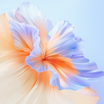 Honor MagicPad 3 Pro, Stock, Abstract flower, 5K